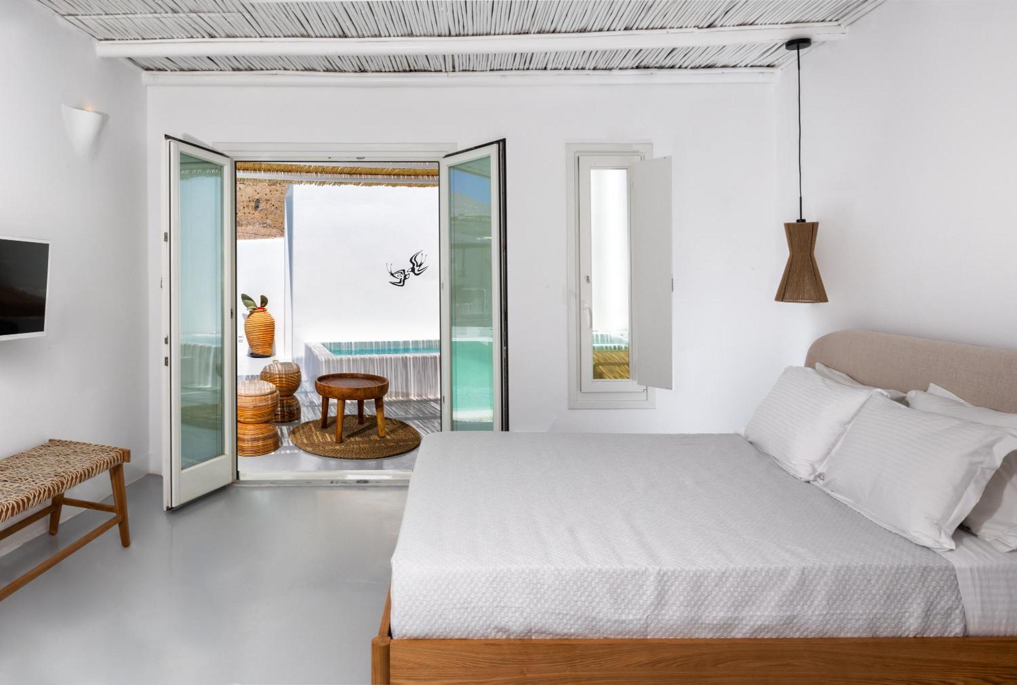 Frati Villas Beachfront 페리볼로스 외부 사진