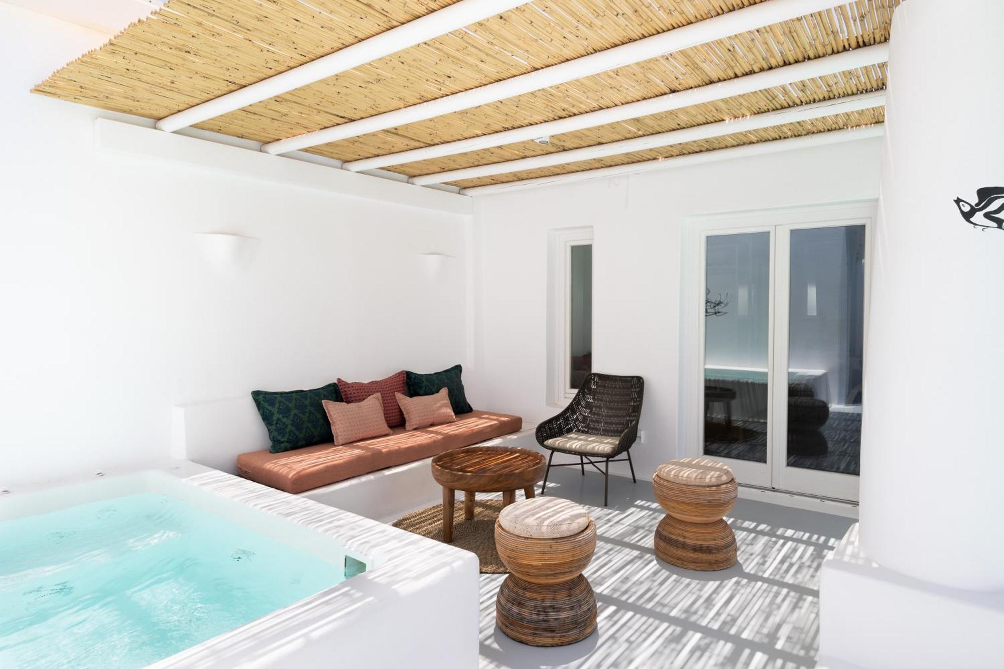 Frati Villas Beachfront 페리볼로스 외부 사진