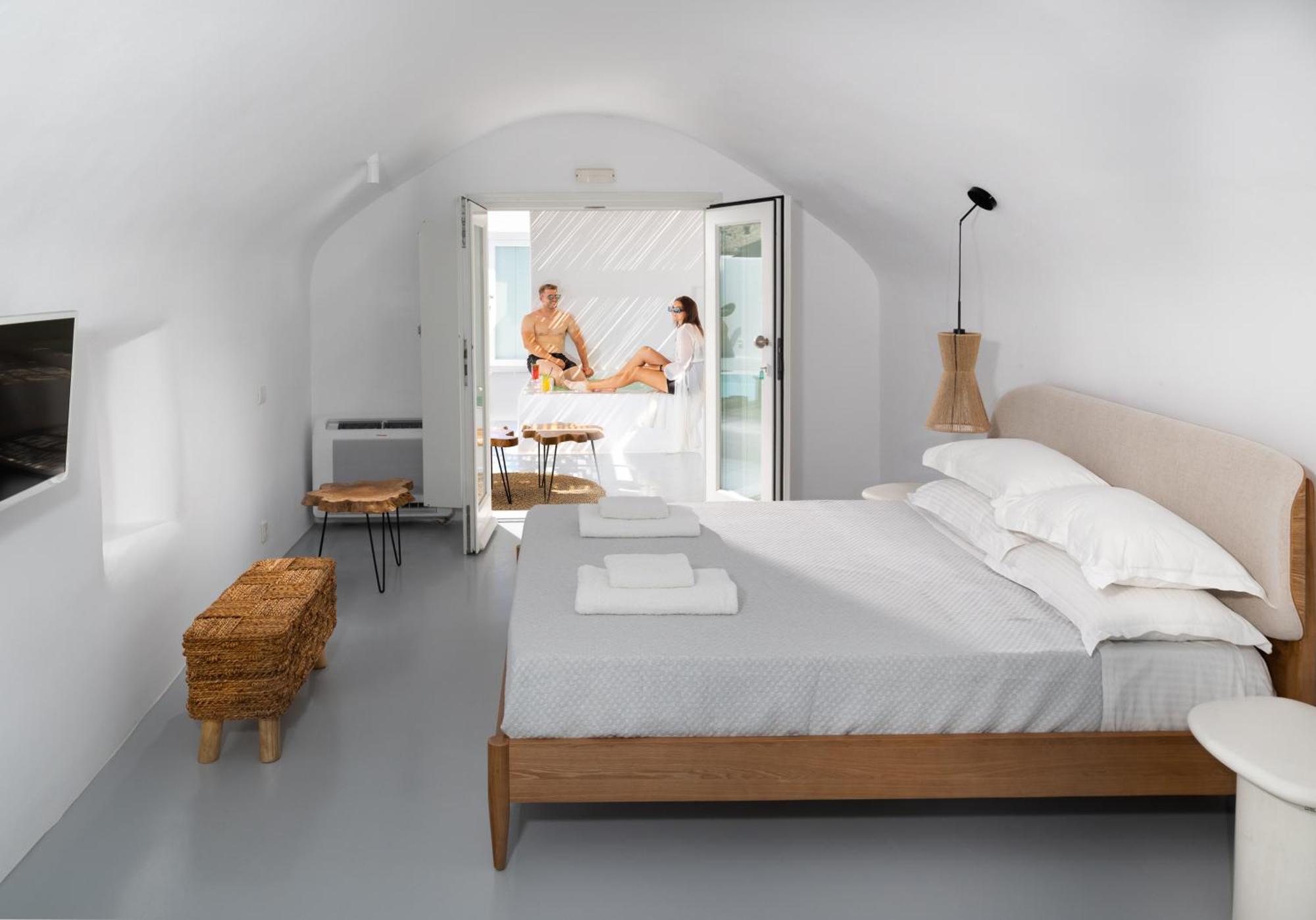 Frati Villas Beachfront 페리볼로스 외부 사진