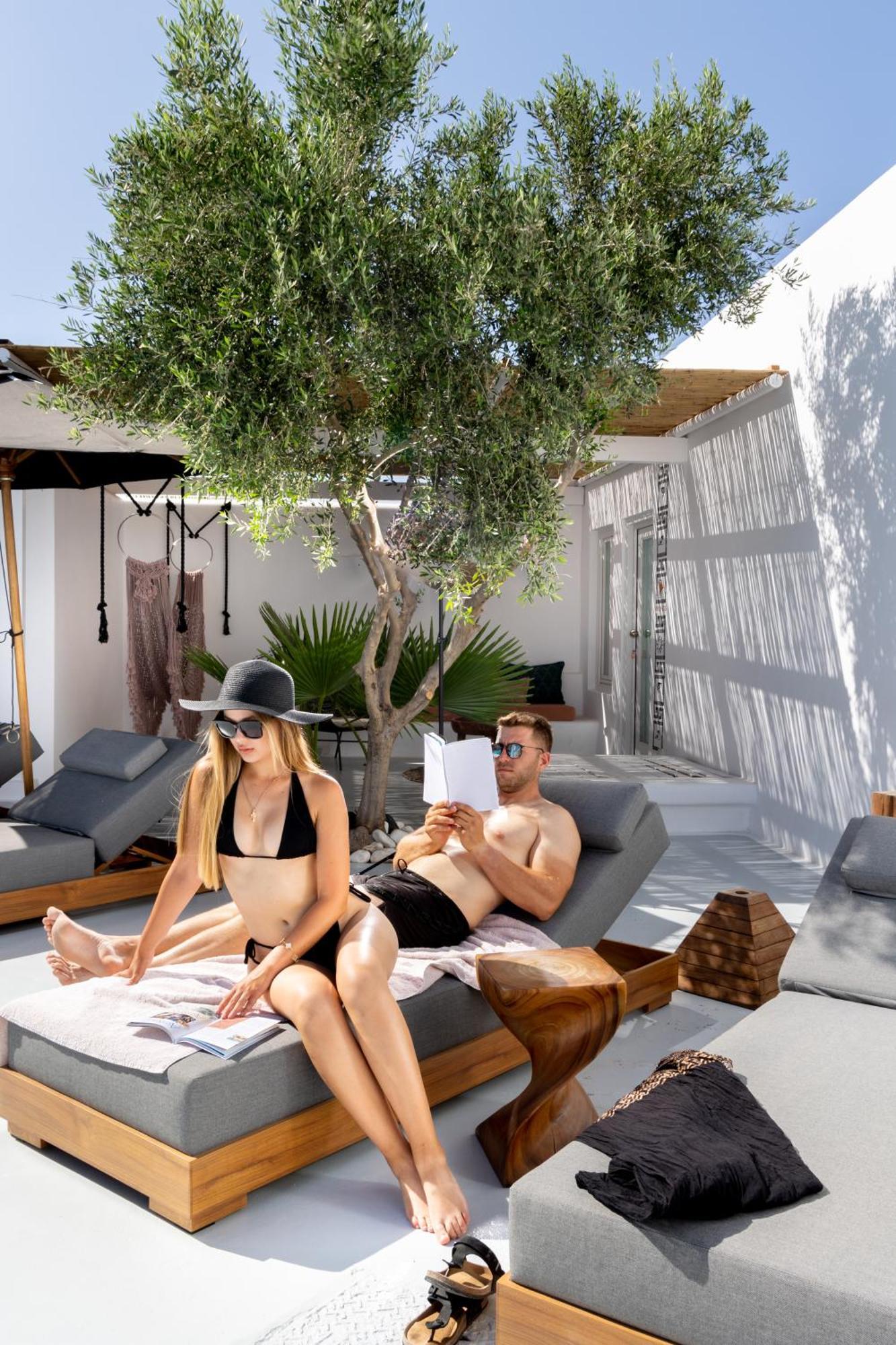 Frati Villas Beachfront 페리볼로스 외부 사진