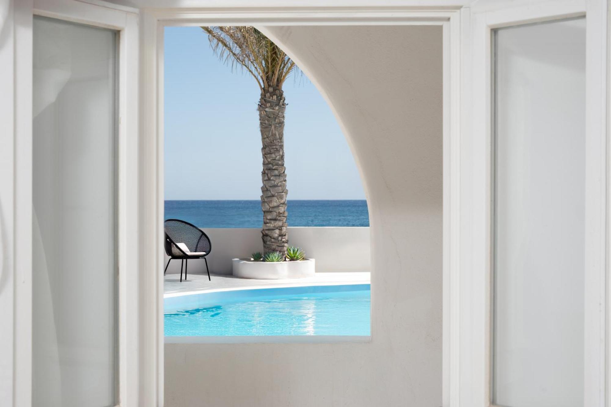 Frati Villas Beachfront 페리볼로스 외부 사진